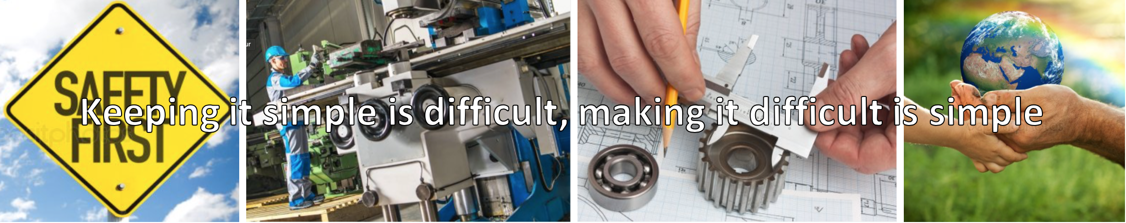 Keeping it simple is difficult, making it difficult is simple

Automatisch gegenereerde beschrijving